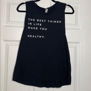 Workout tank top